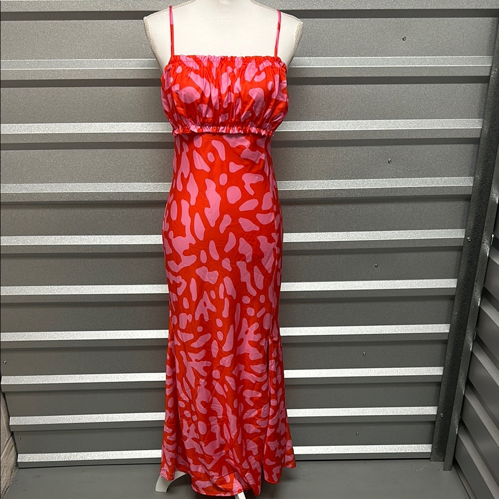 Lost + Wander Sweet Envie Midi Slip Dress M Baby Doll Festival Summer‎ Vacation